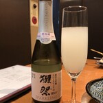 もっちゃん家 - 獺祭スパークリング