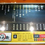 麺屋 菜々兵衛 - 夜メニュー