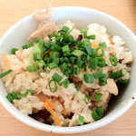 麺ごころ にし平 - 2012年8月:炊き込みご飯