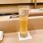 うを徳 - 梅酒ソーダ