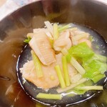 うを徳 - 海老芋と松茸の葛餡掛け