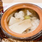 うを徳 - 松茸の土瓶蒸し