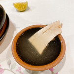 うを徳 - 松茸の土瓶蒸し