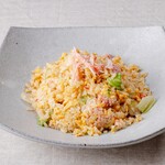 蟹肉萵苣炒飯