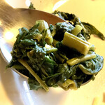 スプーンソング - エンサイのバター炒め