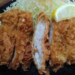 とんかつ専門店 かつ一 - ロースかつ定食