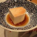滋菜 さん三郎 - 白子豆腐（お通し）