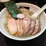 おおぜき中華そば店 - 煮干・肉増し・大盛り