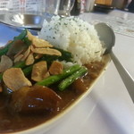 学大酒場エビス参 - ニンニクたっぷりなモツカレーとかあった日があった！