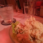 学大酒場エビス参 - たまには普通にポテサラ～♡