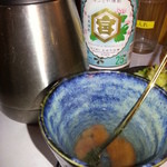 学大酒場エビス参 - キンミヤ梅お湯割りでほっこり♪