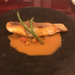 ブラッスリー ランコン - 鯛のソテーオマールエビのクリーム