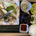 焼肉海鮮幸 - 海鮮焼き定食