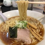 中華そば煮干屋 - 細ストレート麺