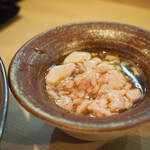 寿司と炭火 大地 - 肝ポン酢