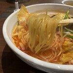 李朝園 - チャンポンの麺