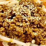 かつぎや - この豚挽肉の旨さに完全にやられてますｗ