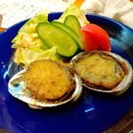 はちの木 - あわびのバター焼き