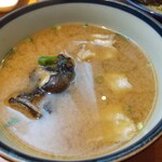 はちの木 - カサゴのあら味噌汁