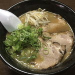 アベノ日本一 - 醤油ラーメン　友人がオーダー