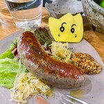 KARASU NO SU - 「鹿肉のサルシッチャ」肉感ありますが癖がない！ビールが進む味。