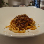 レストラン ラッセ - タリオリーニ　山形県産黒毛和牛のボロネーゼ