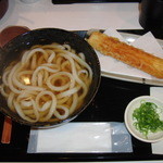 極浄うどん うだま - ちく天うどん(あつあつ)