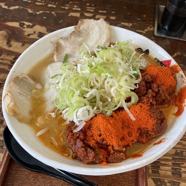 旨味と辛さの最強タッグ 爆弾味噌ラーメン By Joy Division ちょうてん 厨川 ラーメン 食べログ