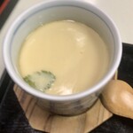 カネカツかなや食堂 - 「かにめしセット」(1690円)の茶碗蒸し