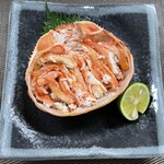 食彩厨房 甚兵衛 - 紅ずわい甲羅詰め