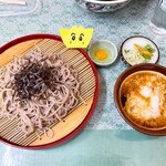 河内屋 - 「冷やしとろろ蕎麦」ゆずが香ってツルリンチョ！ンマーーイ