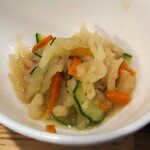 とんかつ成蔵 - 切り干し大根