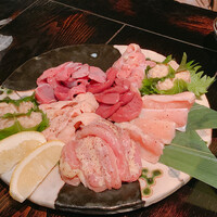 焼鶏あきら 中目黒本店 - 焼物盛合せ