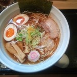 いるか - ラーメン￥６５０  ＋半熟煮玉子￥１００