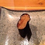 龍寿し - H24.11  甘海老の味噌の軍艦