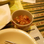 ジオダナ - サルサソースをつけていただく