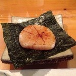 龍寿し - H24.11  北海道産ほたて磯辺焼