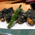 伊な勢 - １１月２４日　雲丹磯辺揚げ