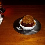 瀬里奈 - 食後のデザートのクレームブリュレです。