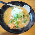 麺屋 花蔵 - 鶏ごぼうラーメン(みそ味)