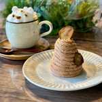 .cafe - ふわふわカフェオレ、和ンブラン