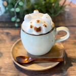 .cafe - ふわふわカフェオレHOT (750円)