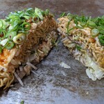 Okonomiyaki Hirano - ぱかーんしたとこ