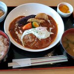 レストラン　ローザ - 煮込みハンバーグA定食