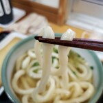 純手打ち讃岐うどん 土三寒六 - めちゃめちゃ太いうどんですね〰️‼️