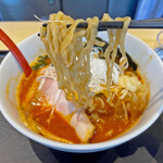 超純水採麺 天国屋 - 中太手揉み麺