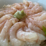 甘えびファクトリー蝦名漁業部 - えび丼