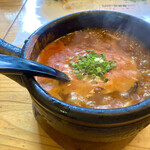 麺や　つるり - うま辛つけ麺970円