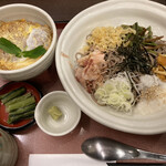 Sojibou - カツ丼と冷やし山菜とろろ蕎麦