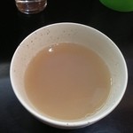 一条流がんこ総本家分家四谷荒木町 - 濃厚ホタテ貝柱スープ（2012年11月）